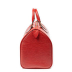 Louis Vuitton Speedy Red Epi Handbag — view 4