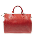 Louis Vuitton Speedy Red Epi Handbag — view 5