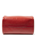 Louis Vuitton Speedy Red Epi Handbag — view 6