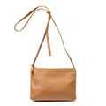 Celine Small Trio Crossbody Tan Calfskin Leather