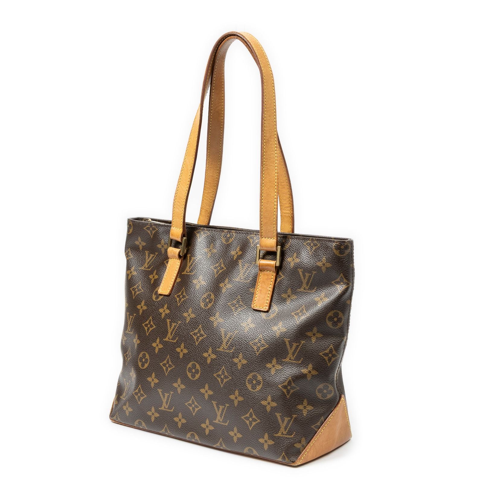 Louis Vuitton Cabas Piano Brown Monogram Canvas Tote — view 2