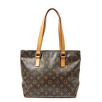 Louis Vuitton Cabas Piano Brown Monogram Canvas Tote