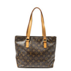 Louis Vuitton Cabas Piano Brown Monogram Canvas Tote — view 5