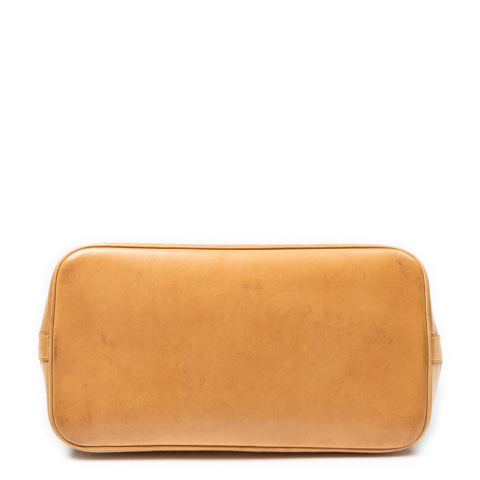 Louis Vuitton Alma Brown Monogram Canvas Handbag — view 6