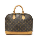 Louis Vuitton Alma Brown Monogram Canvas Handbag