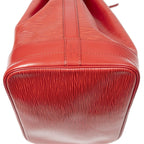 Louis Vuitton Noe Red Epi Bucket Bag — view 8