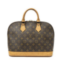 Louis Vuitton Alma Brown Monogram Canvas Handbag
