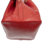 Louis Vuitton Noe Red Epi Bucket Bag — view 8