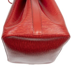 Louis Vuitton Noe Red Epi Bucket Bag — view 7