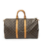 Louis Vuitton Keepall Brown Monogram Canvas — view 5
