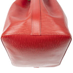Louis Vuitton Noe Red Epi Bucket Bag — view 7