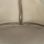 Celine Large Shape Bucket Bag Gray Grain Calfskin Leather — view 7