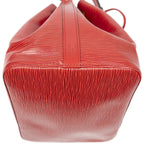 Louis Vuitton Noe Red Epi Bucket Bag — view 8