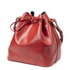 Louis Vuitton Noe Red Epi Bucket Bag — view 2