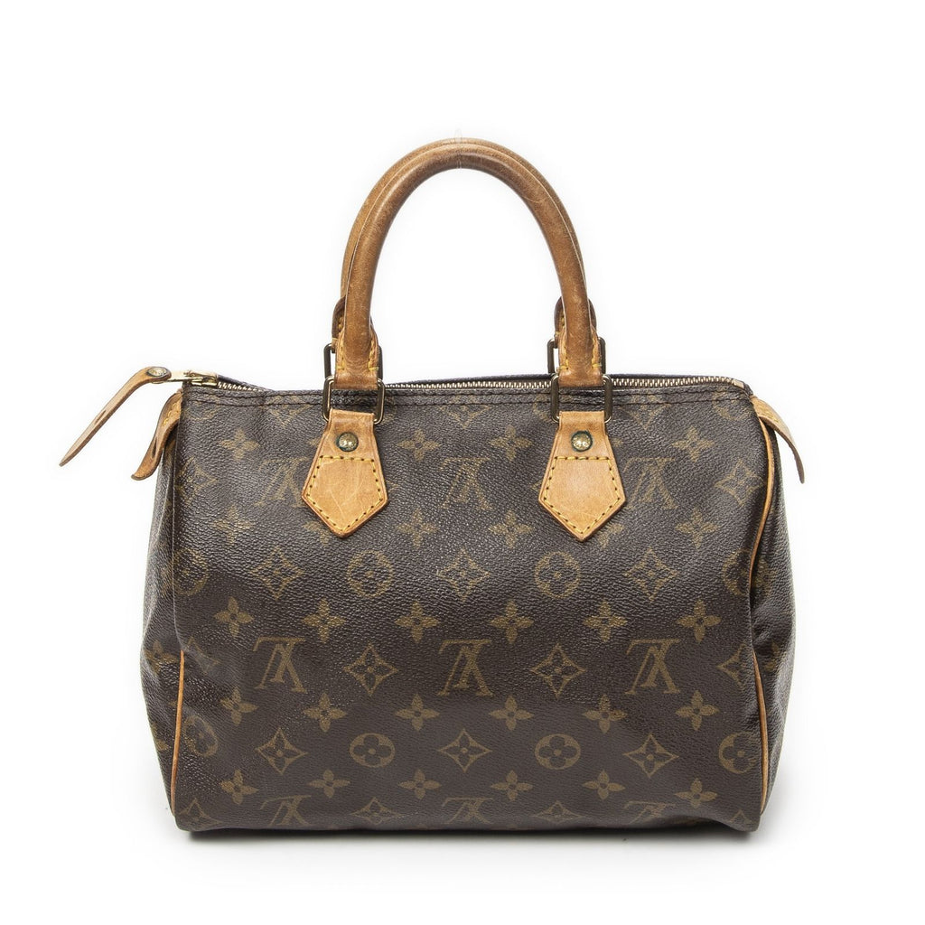 Louis Vuitton Speedy Brown Monogram Canvas Handbag — view 5