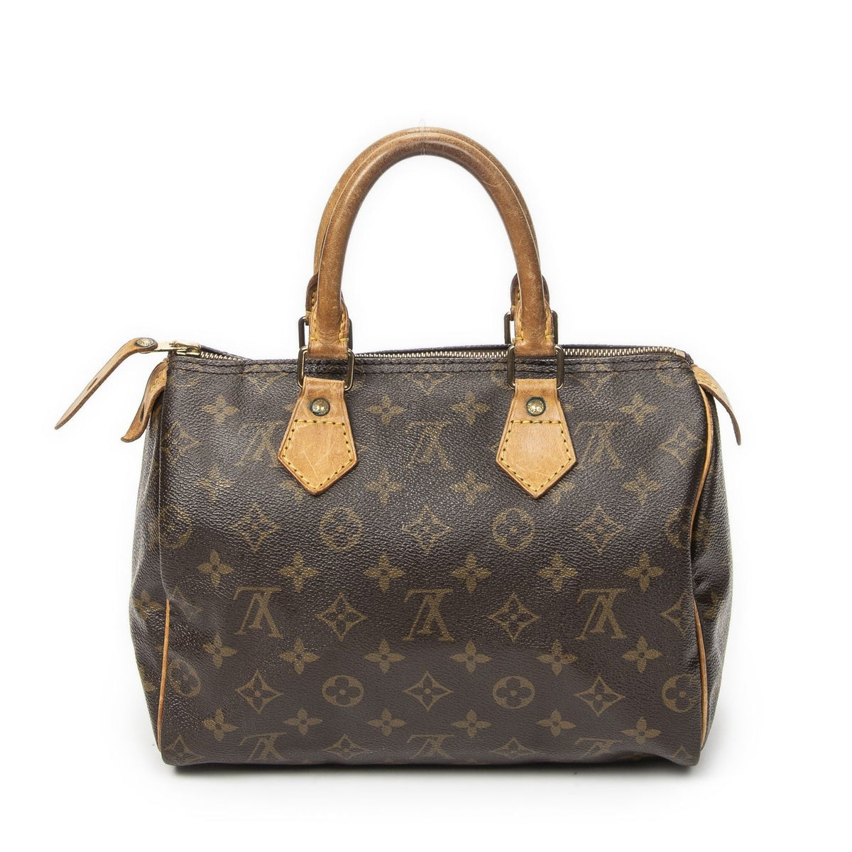 Louis Vuitton Speedy Brown Monogram Canvas Handbag — view 5