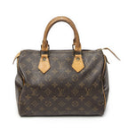Louis Vuitton Speedy Brown Monogram Canvas Handbag