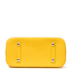 Louis Vuitton Alma Yellow Epi Handbag — view 6