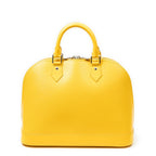 Louis Vuitton Alma Yellow Epi Handbag