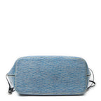 Louis Vuitton Neverfull Blue Denim Tote — view 6