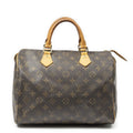 Louis Vuitton Speedy Brown Monogram Canvas Handbag