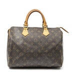 Louis Vuitton Speedy Brown Monogram Canvas Handbag