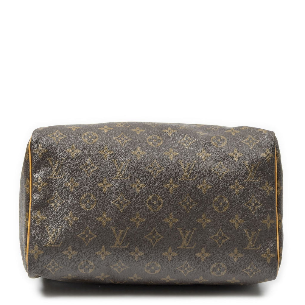 Louis Vuitton Speedy Brown Monogram Canvas Handbag — view 6