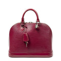 Louis Vuitton Alma Fuchsia Epi Handbag