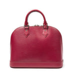 Louis Vuitton Alma Fuchsia Epi Handbag — view 5
