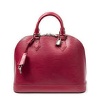 Louis Vuitton Alma Fuchsia Epi Handbag