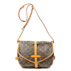 Louis Vuitton Saumur Brown Monogram Canvas Crossbody