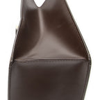Louis Vuitton Sac Triangle Brown Damier Ebene Handbag — view 8