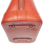 Louis Vuitton Alma Red Epi Handbag — view 7