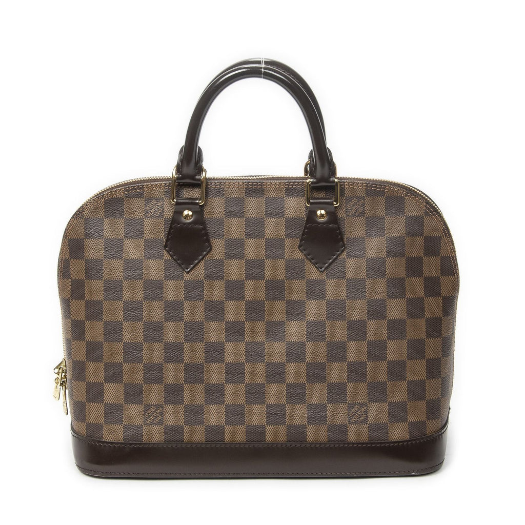Louis Vuitton Alma Brown Damier Ebene Handbag