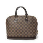 Louis Vuitton Alma Brown Damier Ebene Handbag — view 5