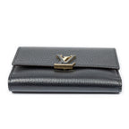 Louis Vuitton Capucines Black Pink Taurillon Leather Wallet — view 3