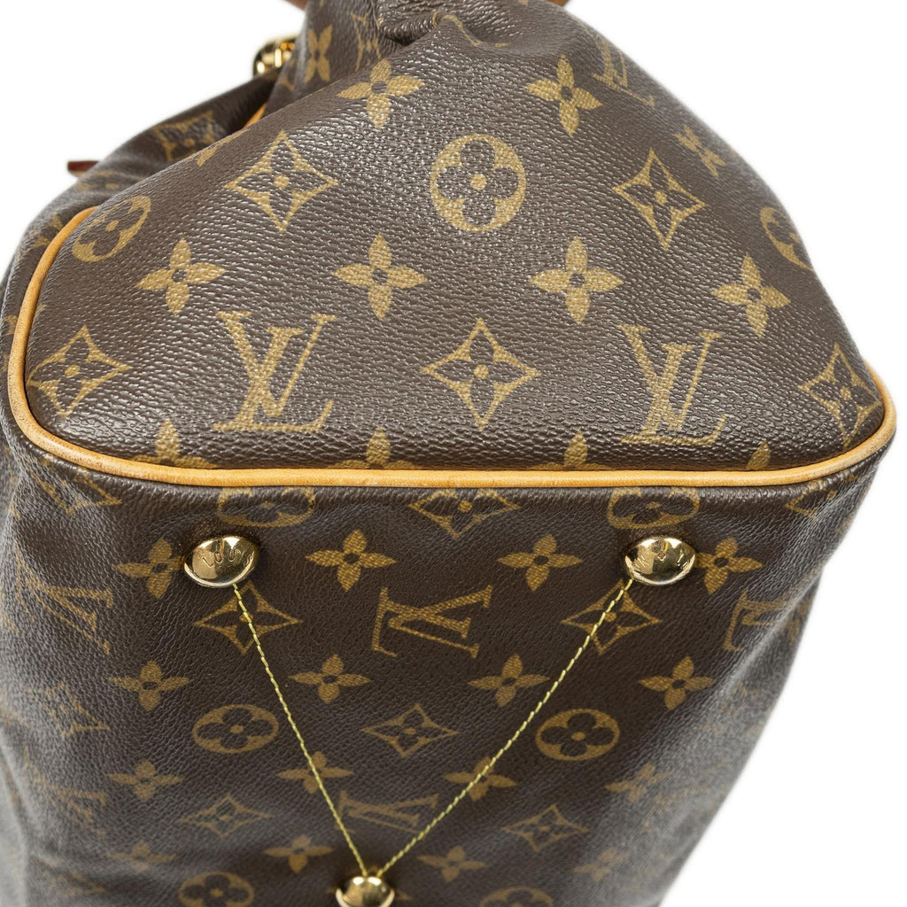 Louis Vuitton Tivoli Brown Monogram Canvas Handbag — view 8