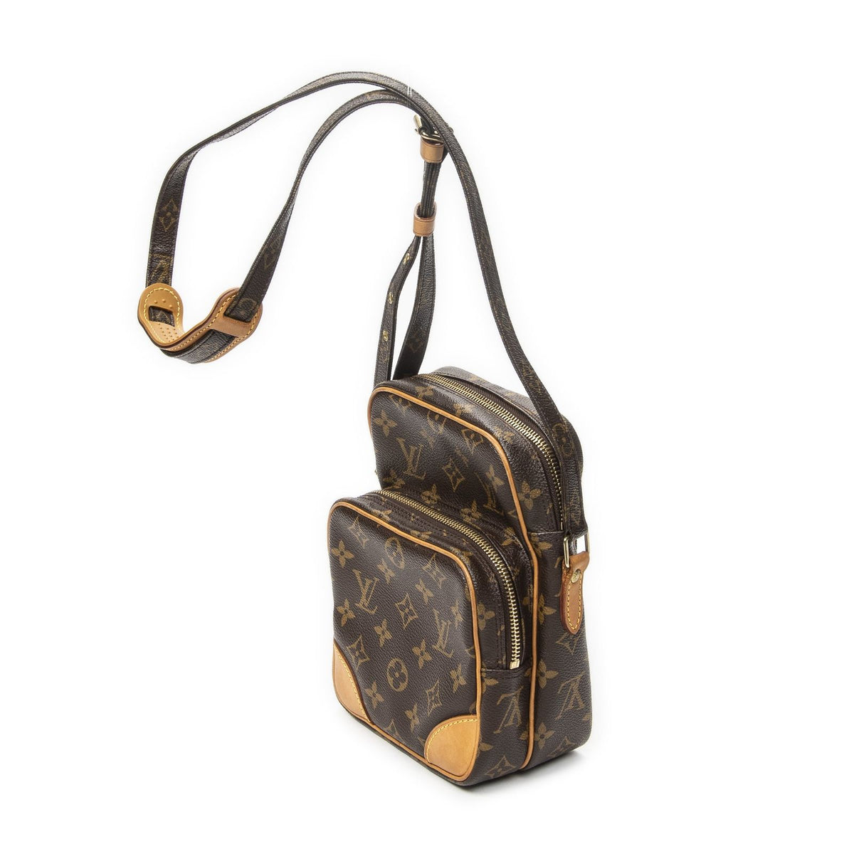 Louis Vuitton Amazon Brown Monogram Canvas Crossbody — view 2