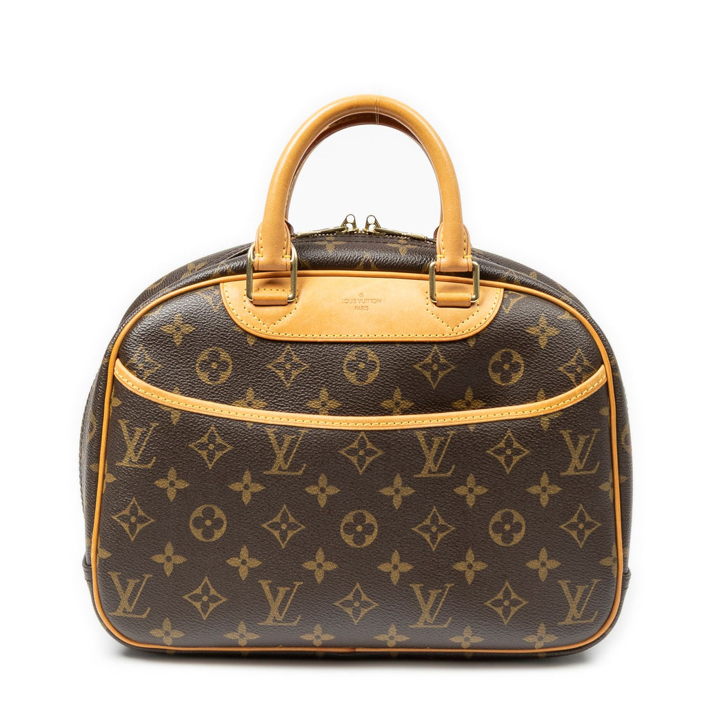 Louis Vuitton Brown Monogram Canvas Handbag