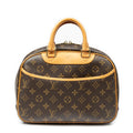 Louis Vuitton Brown Monogram Canvas Handbag