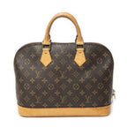 Louis Vuitton Alma Brown Monogram Canvas Handbag