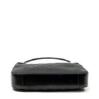 Gucci Shoulder Zip Hobo Black GG Canvas — view 6