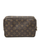 Louis Vuitton Toiletry Pouch Brown Monogram Canvas — view 5