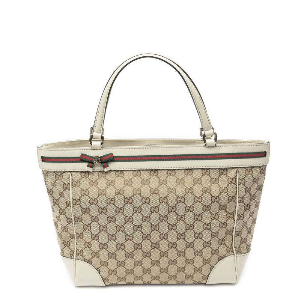 Gucci Mayfair Tote Beige GG Canvas