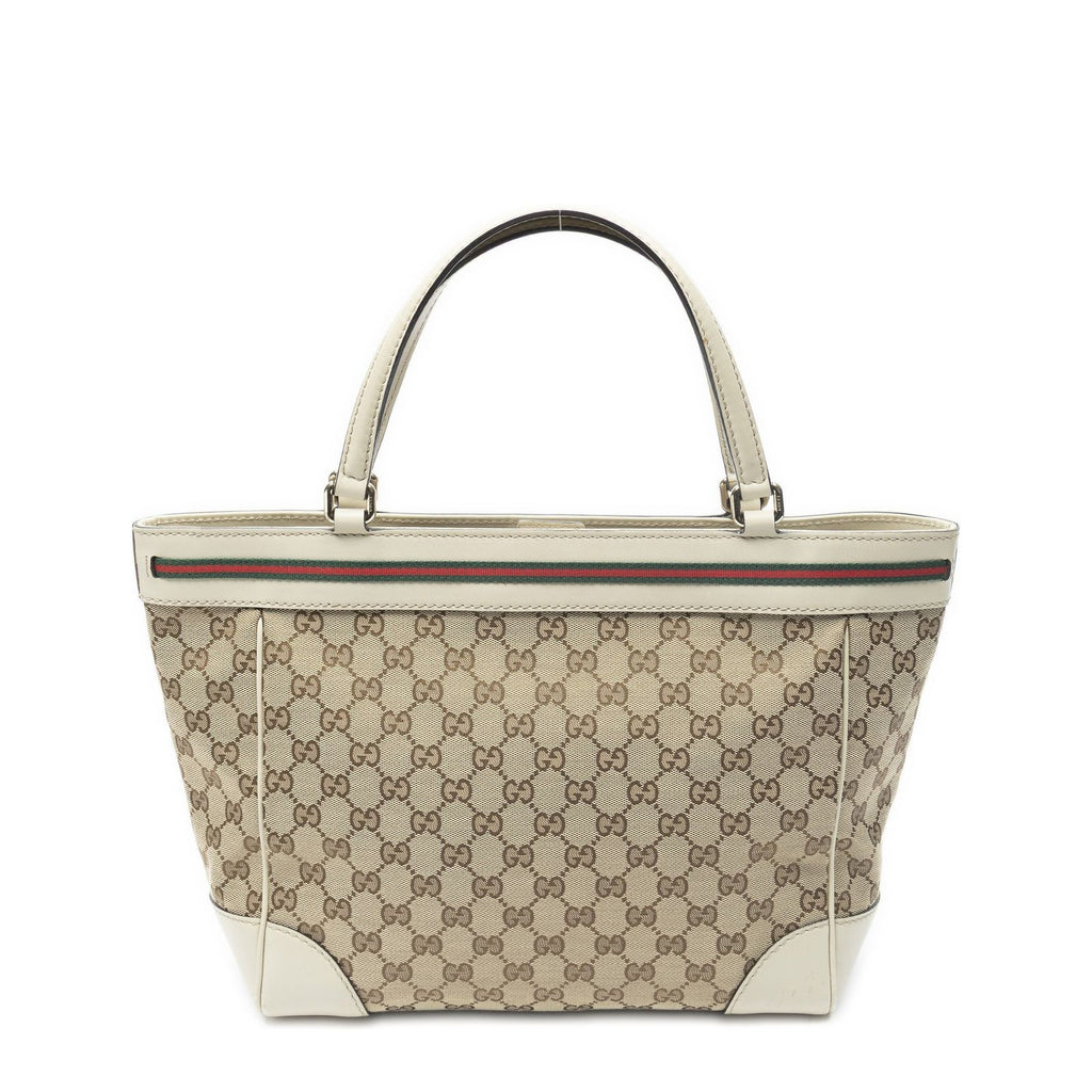 Gucci Mayfair Tote Beige GG Canvas — view 5