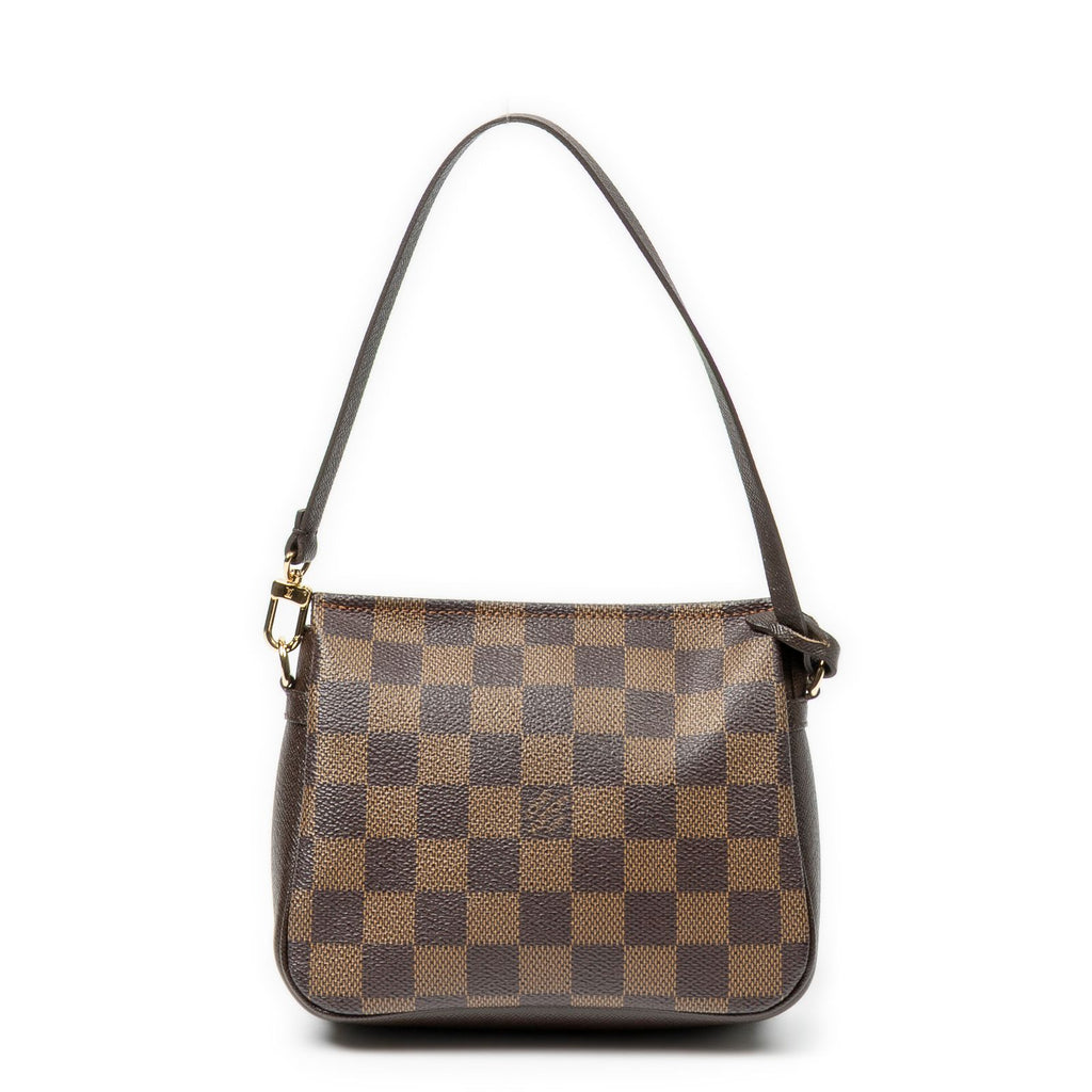 Louis Vuitton Trousse Makeup Pouch Brown Damier Ebene