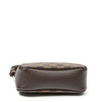 Louis Vuitton Trousse Makeup Pouch Brown Damier Ebene — view 6