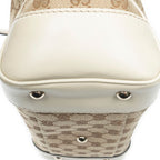 Gucci Mayfair Tote Beige GG Canvas — view 8
