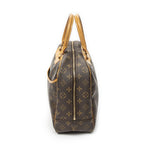 Louis Vuitton Deauville Brown Monogram Canvas Handbag — view 3