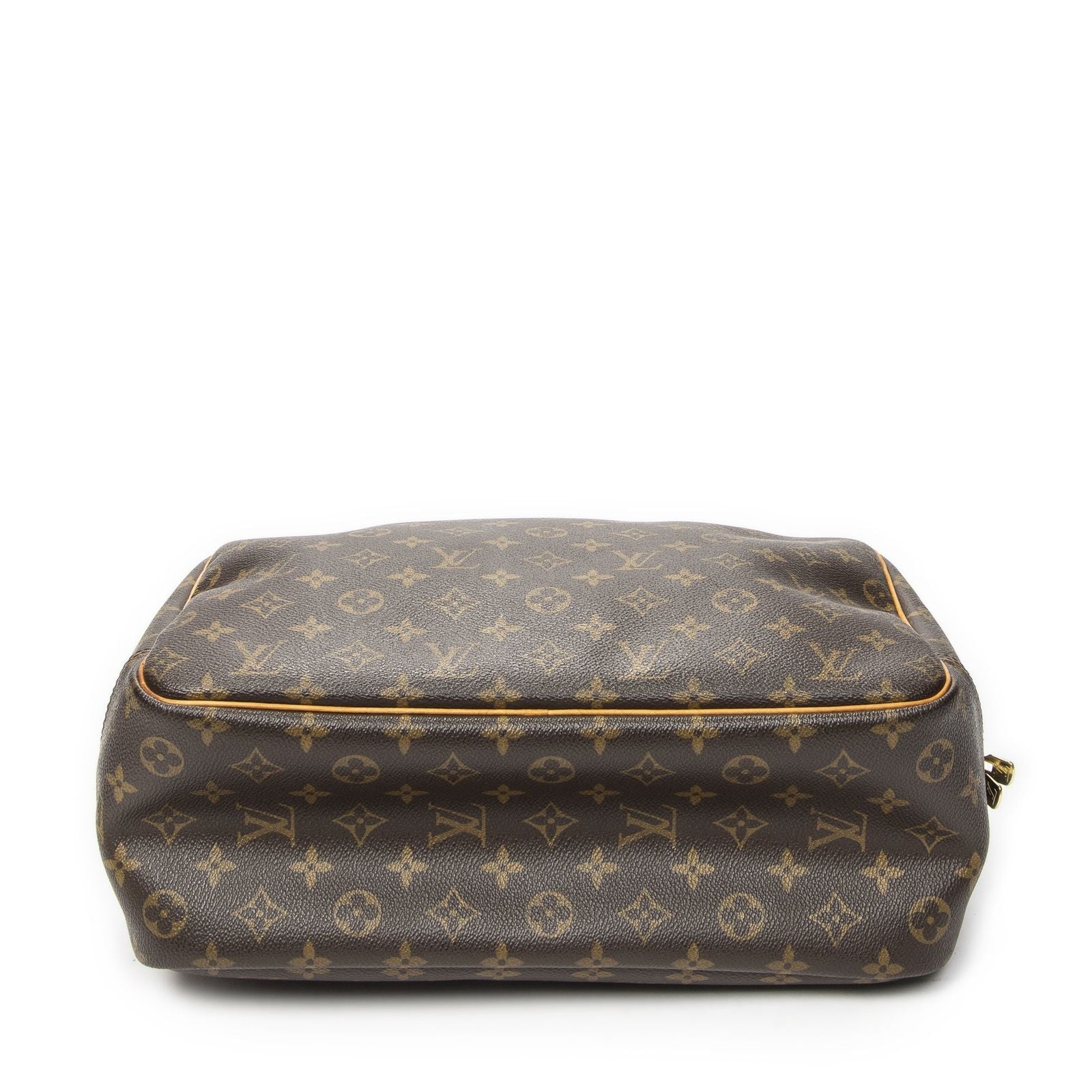 Louis Vuitton Deauville Brown Monogram Canvas Handbag — view 6